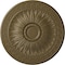 Ekena Millwork Randee Ceiling Medallion (Fits Canopies up to 3 7/8"), Hand-Painted Mississippi Mud, 20"OD x 1 3/8"P CM20HAMMF - alternate 1
